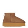 Buty Emu AUSTRALIA STINGER MICRO Flatform Chestnut W13082 Ocieplane